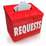 Special Requests  - Upon confirmation